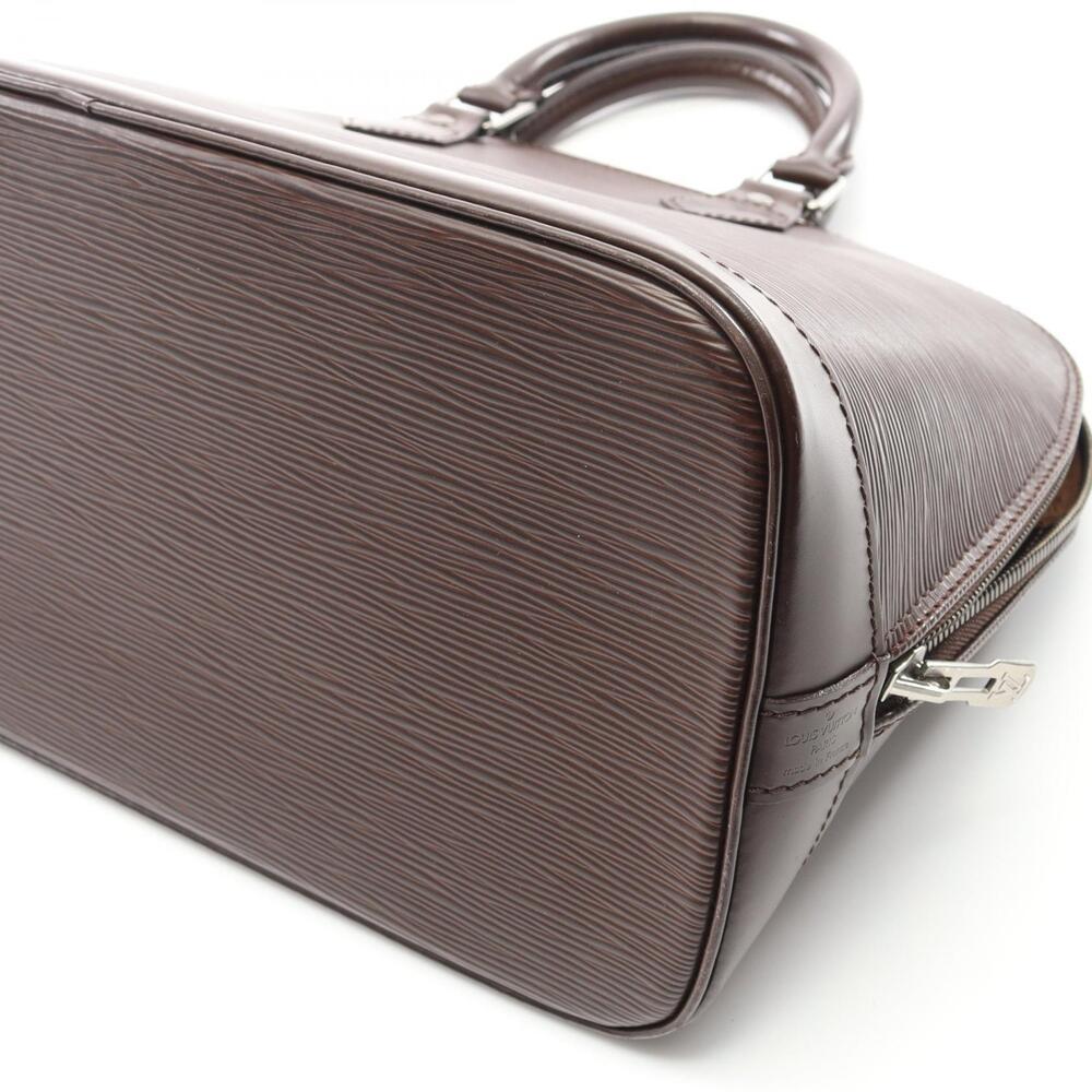 Louis Vuitton Alma Epi Mocha Handbag Leather Brown - Picture 7 of 8